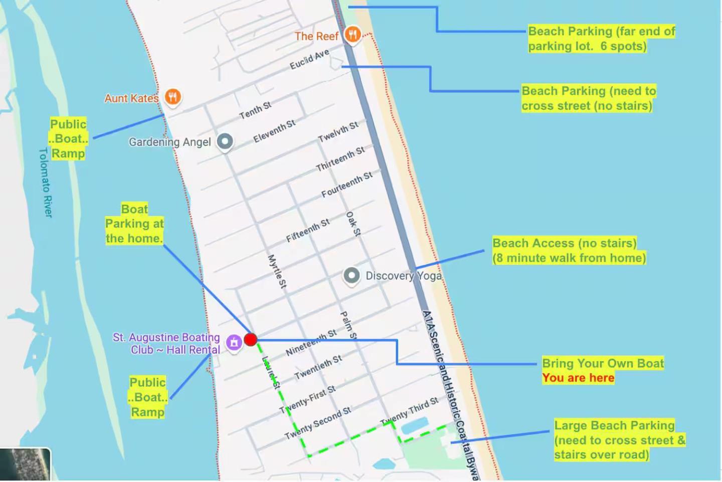 The Salty Anchor-Walk To Beach-Boat Ramp-Dogs Ok เซนต์ออกัสติน ภายนอก รูปภาพ